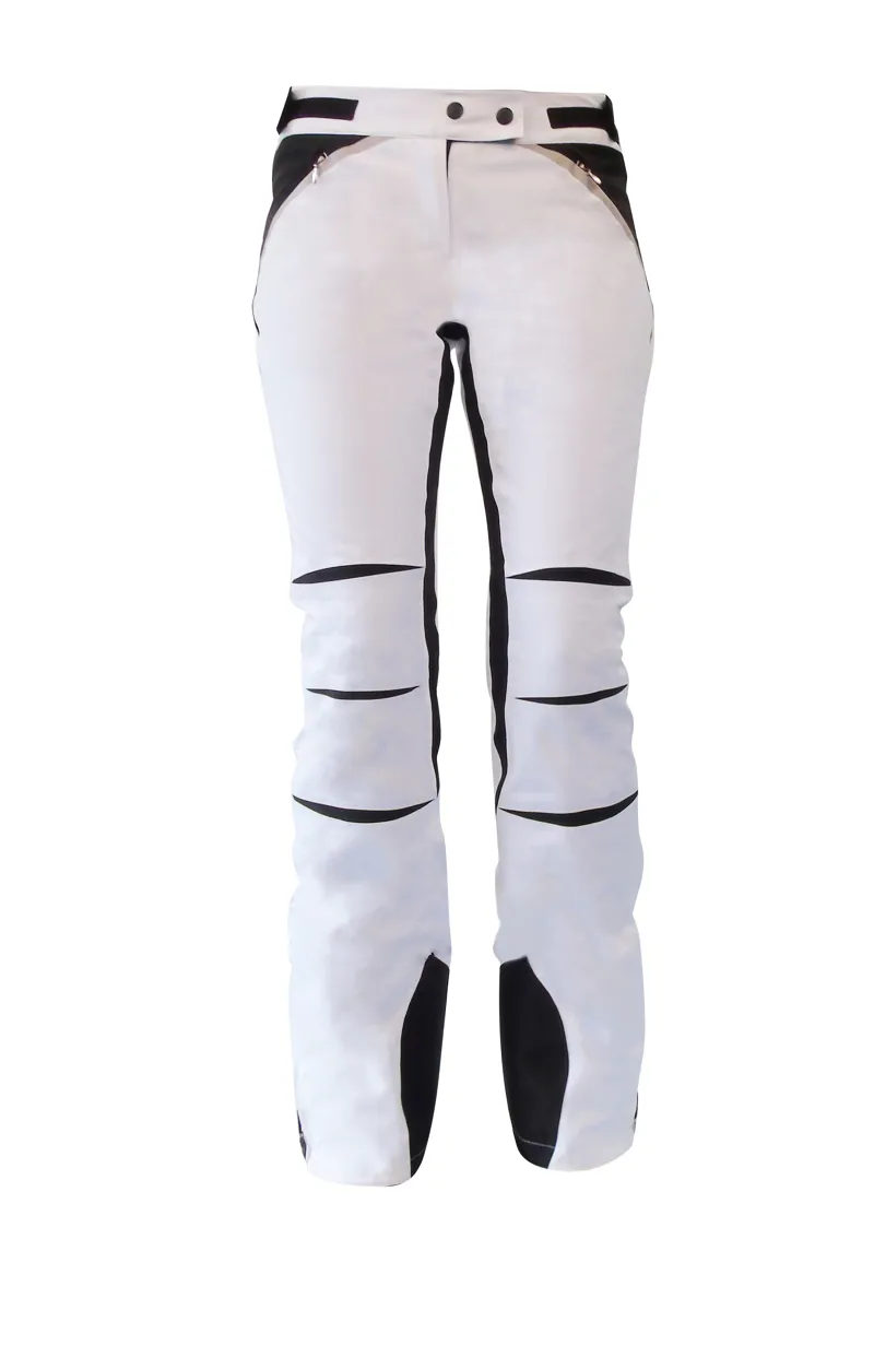 Lacroix Pulse Stretch Ladies Pants Lacroix Puse Ladies Ski Pant White