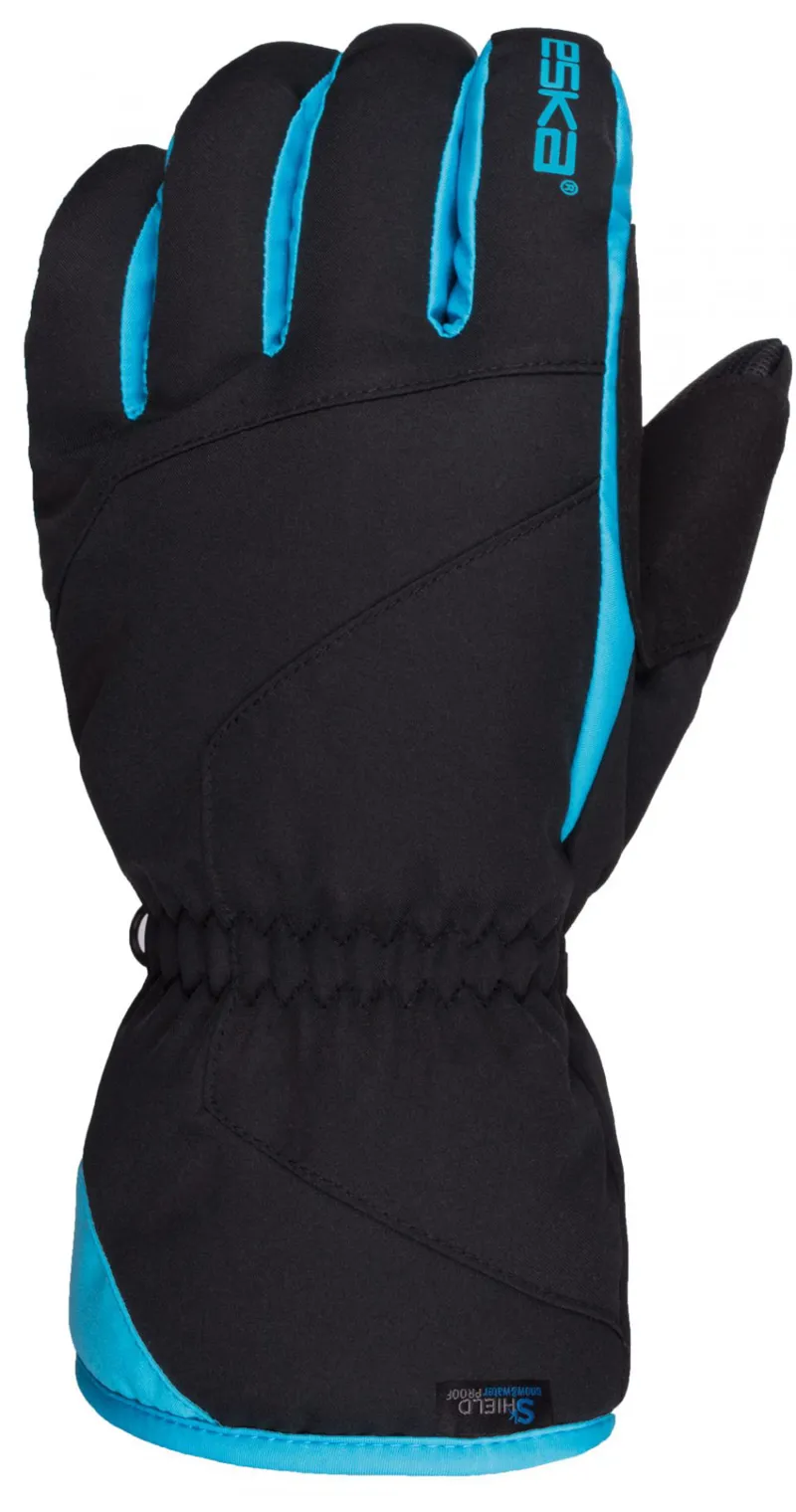Eska Malu Shield Mens Ski Gloves 2020 Black/Blue
