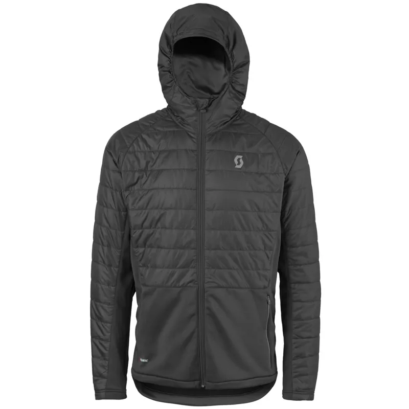 Scott Insuloft Plus Mens Mid layer Insulated Jacket Black