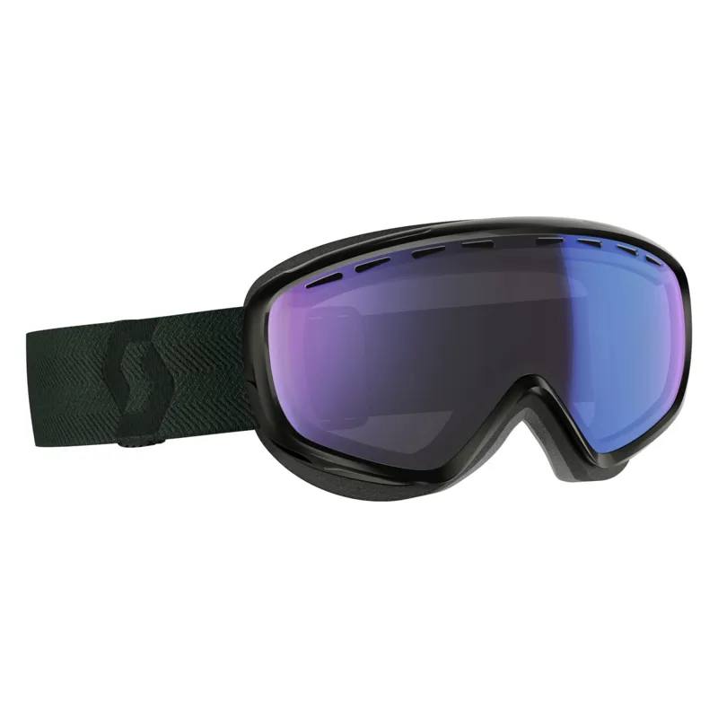 Scott Dana Ladies Ski Goggles Black Illuminator Blue Double Lens