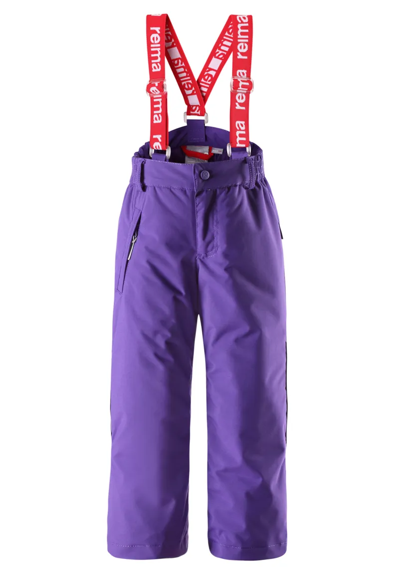 Reima Loikka Girls Snow Ski Pants Purple Pansy