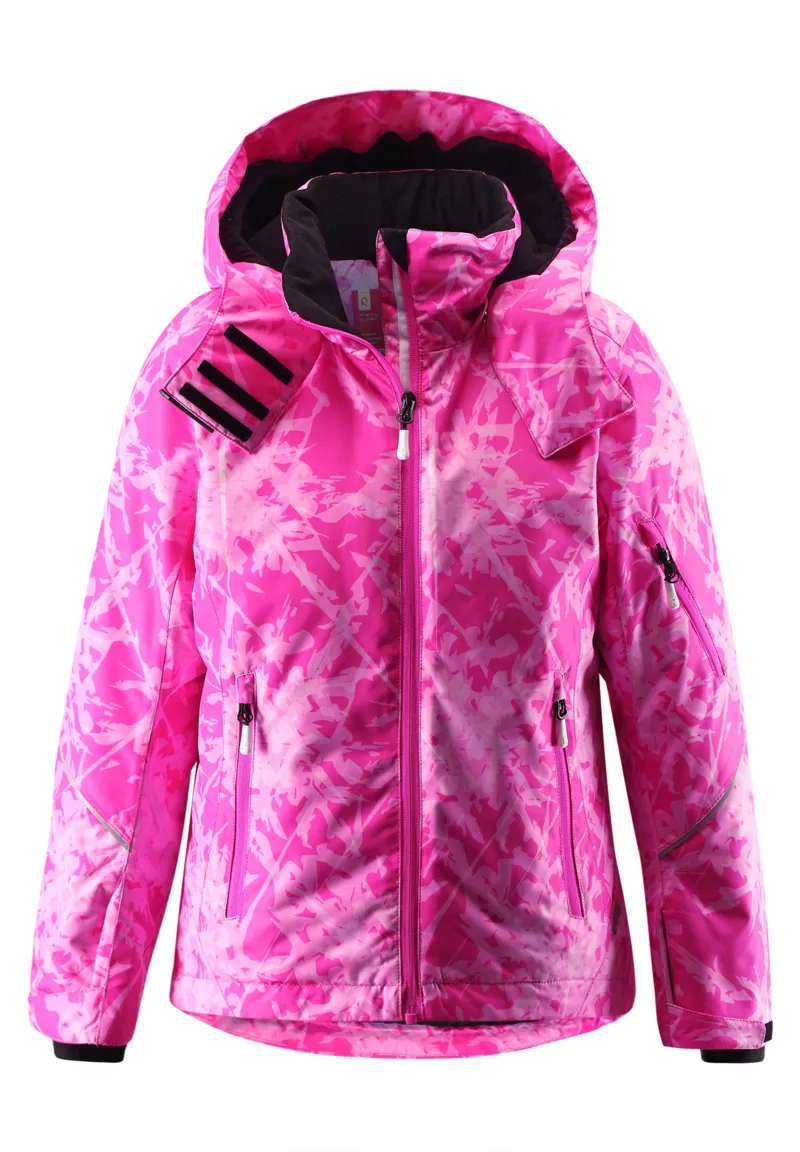 Reima Glow Girls Ski Snow Jacket Hot Pink