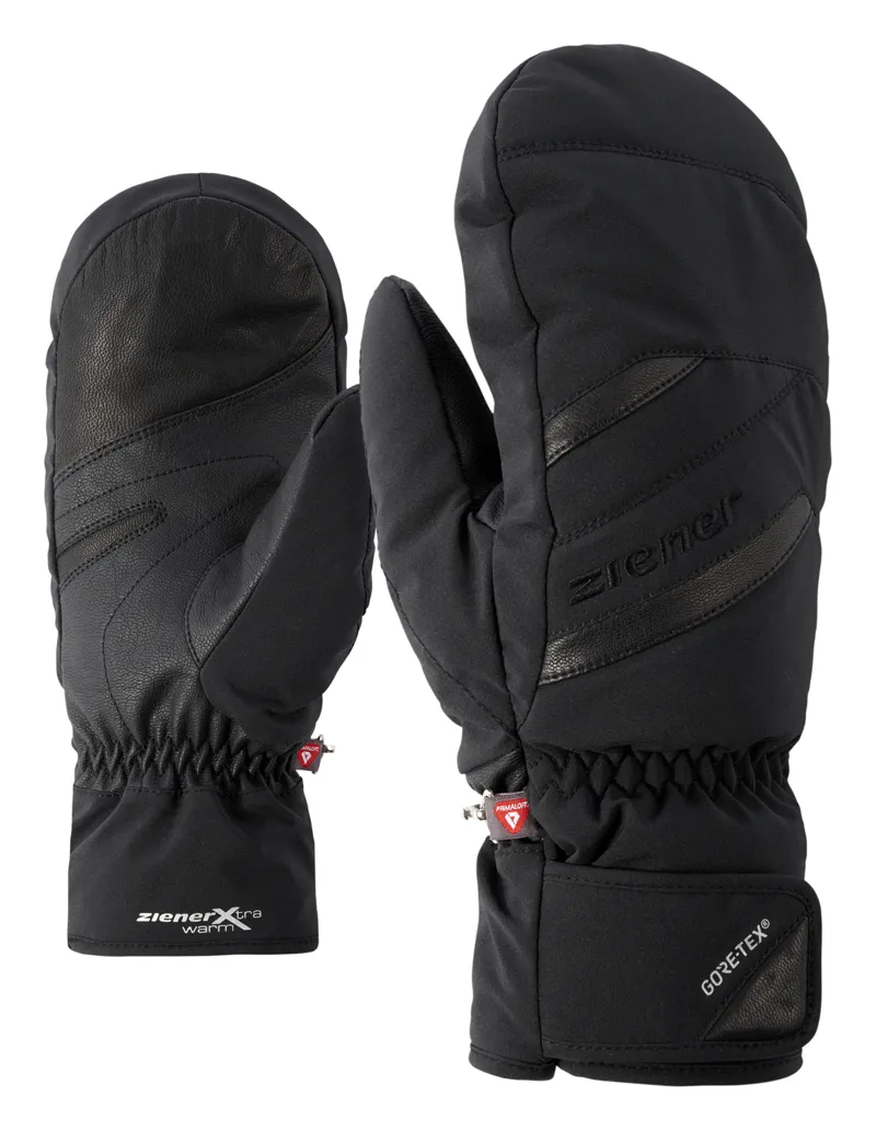 Ziener Geysiris GTX PR Mens Ski Mittens Black
