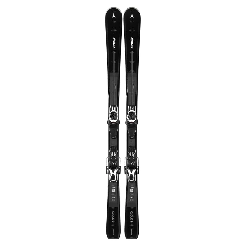 Atomic Cloud 9 Ladies Piste Skis with L10 GW Bindings 2020 Black