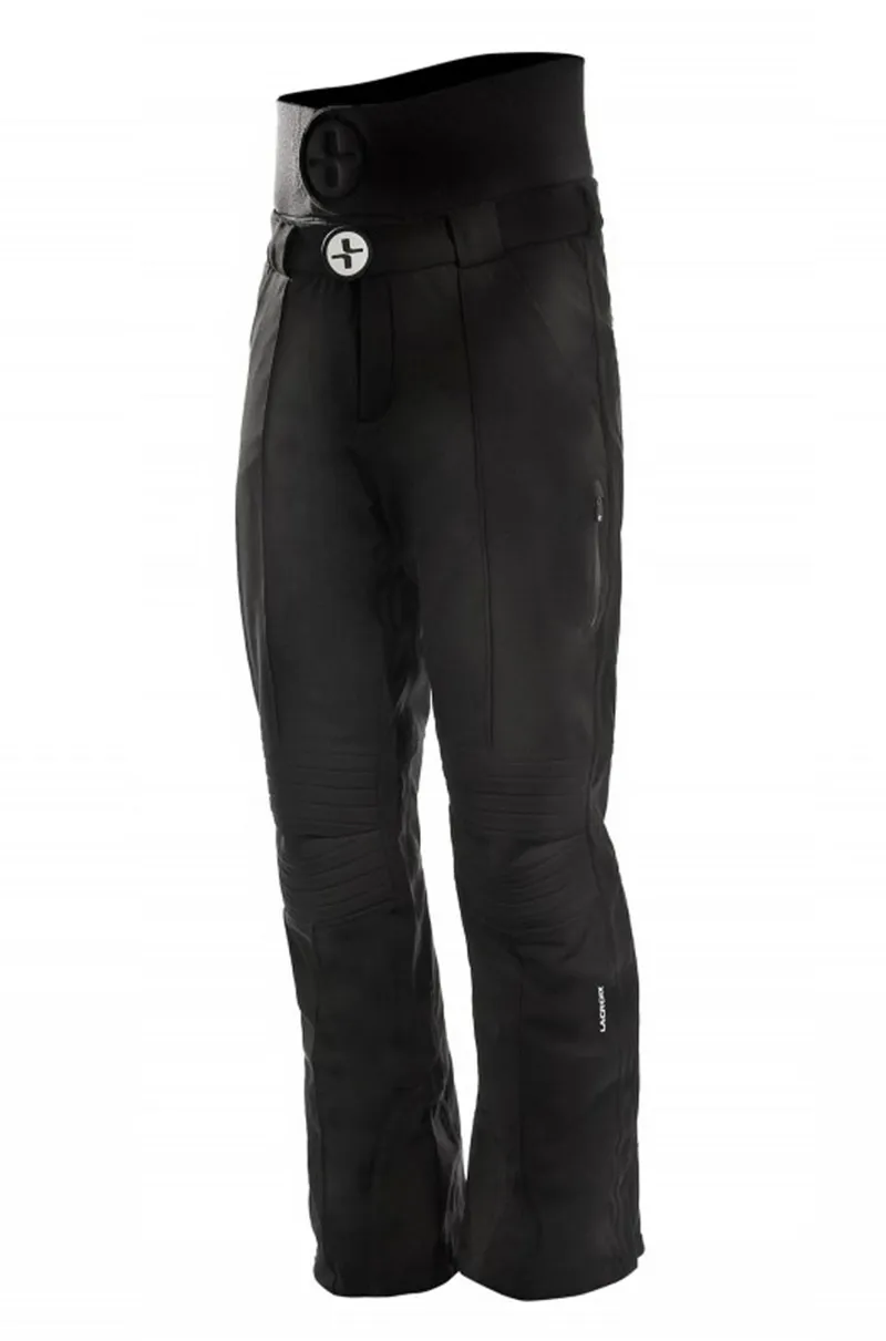 Lacroix Bellevarde Mens Designer Ski Pants Black