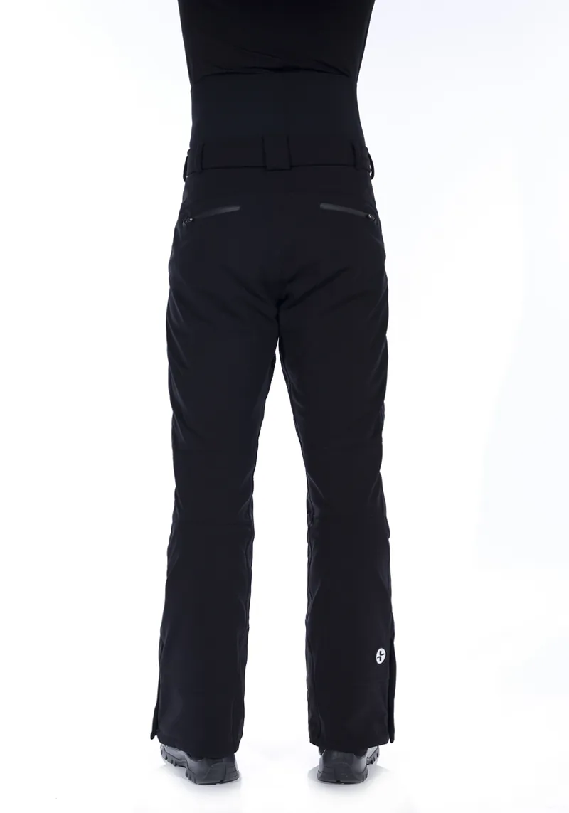 Lacroix Bellevarde Mens Designer Ski Pants Black