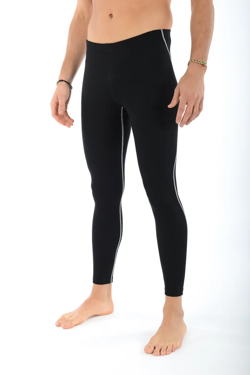 Mico 3705 Dualtech Merino Thermal Long pants Black