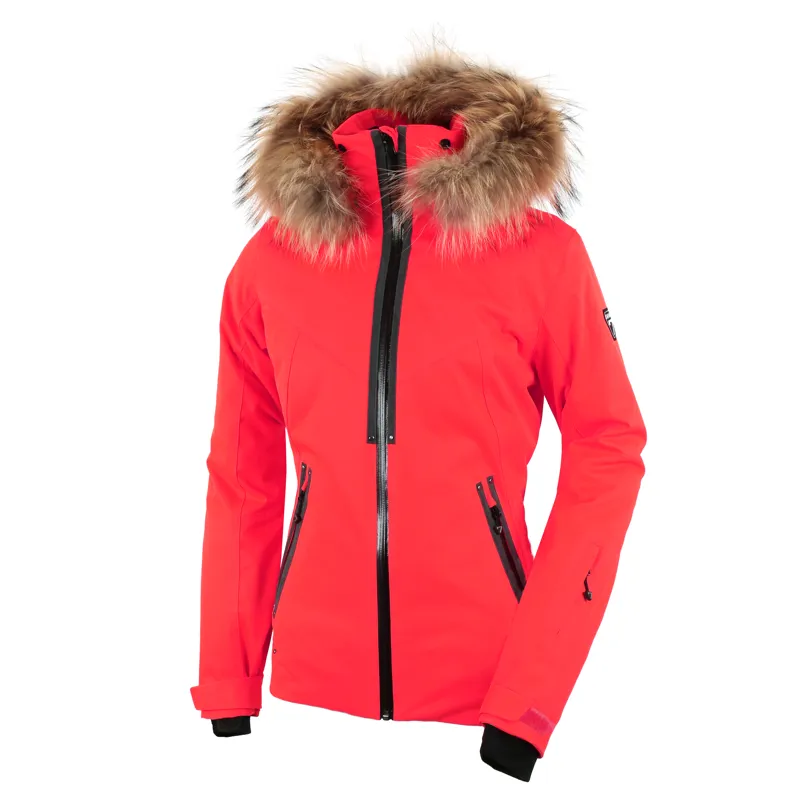Degre 7 Geod Ladies Insulated Ski Jacket incandescent