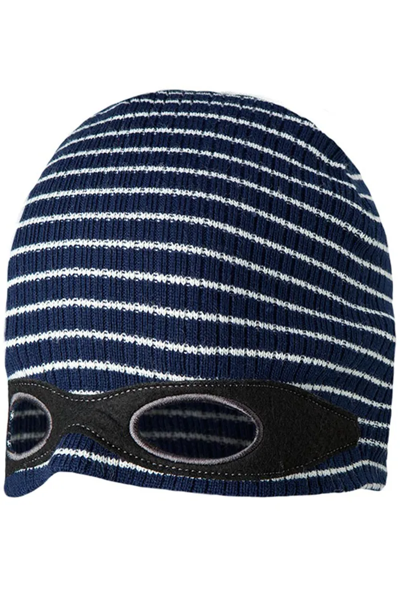 boys navy beanie hat