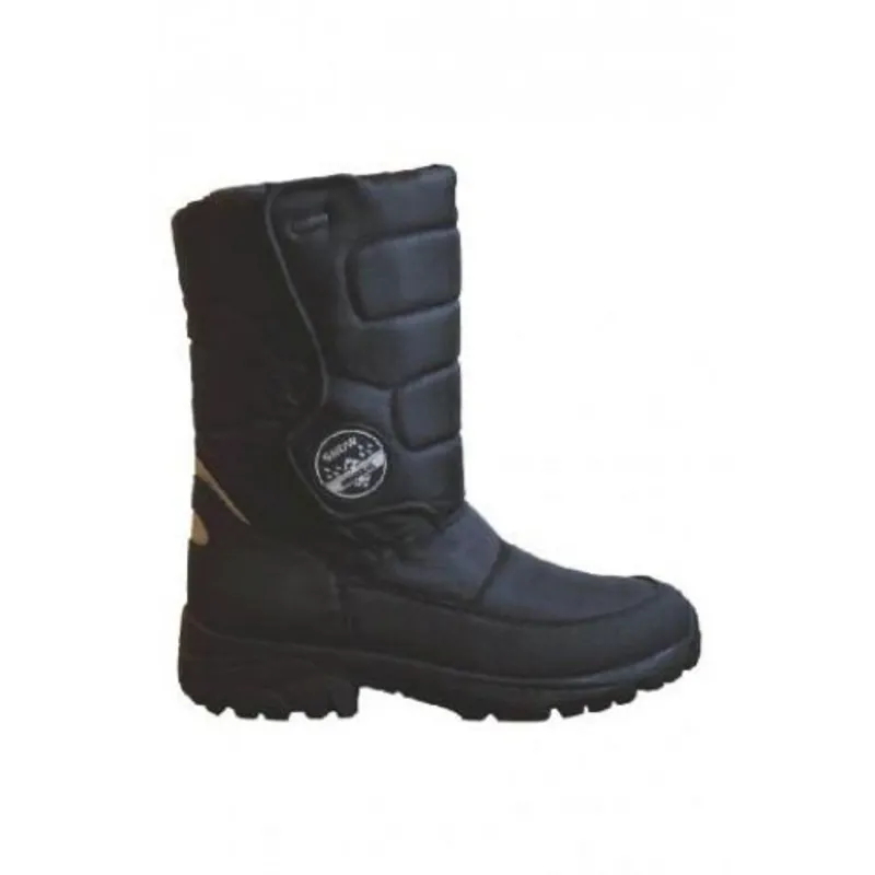 Aquarius Finlandia Mens Winter Snow Boots Black