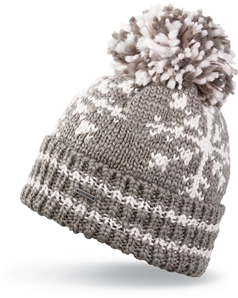 ladies cream beanie hat