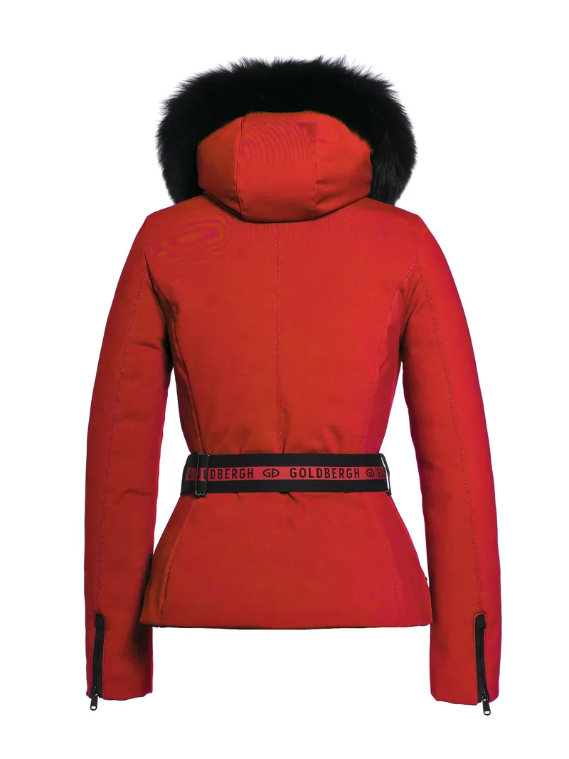 Goldbergh Hida Ladies Down Ski Jacket 2019 Poppy Red