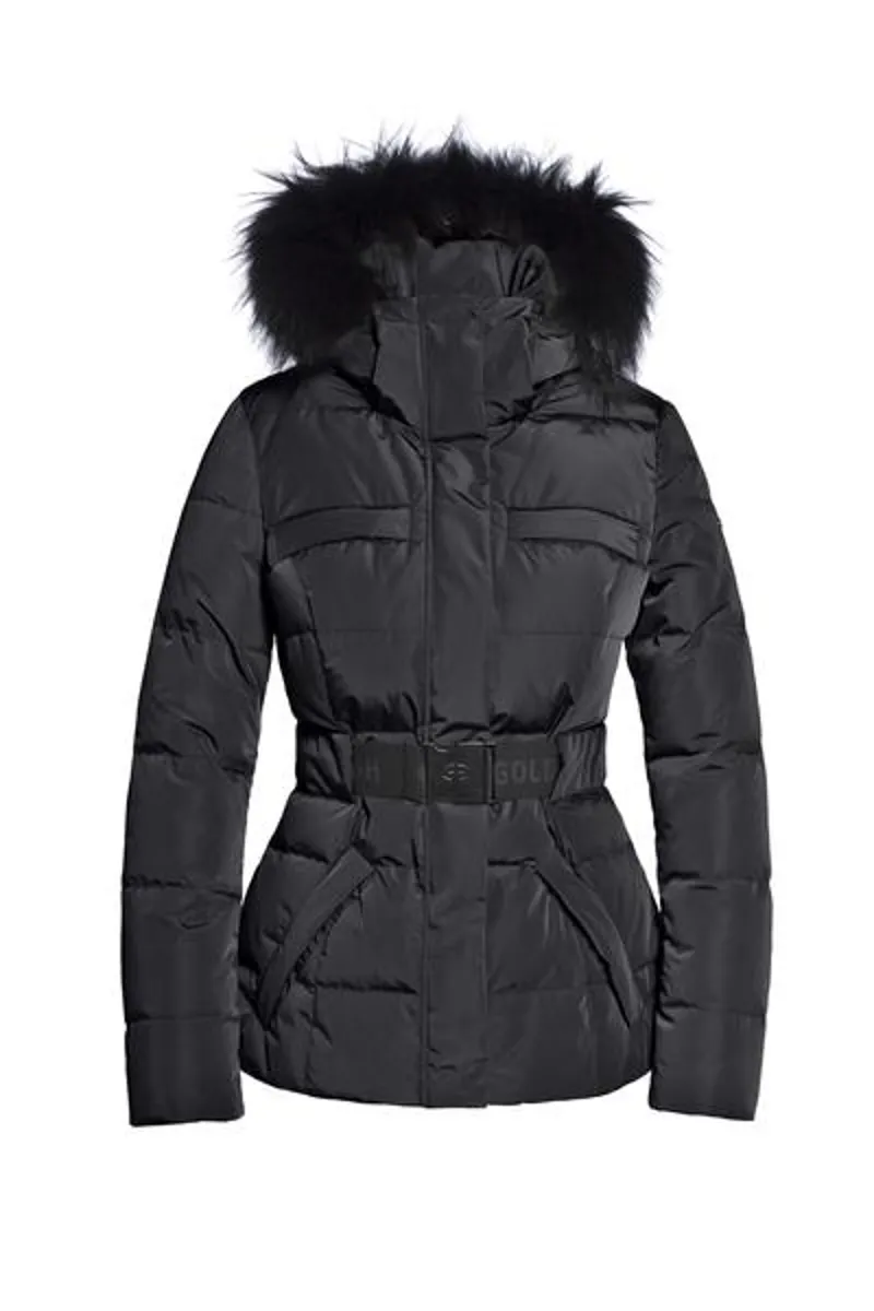 black ski suit womens