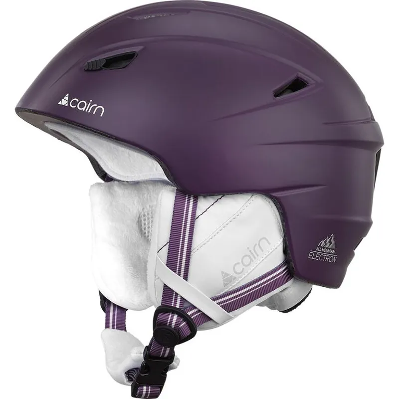Cairn Electron Ladies Ski Helmet 2019 Plum Mat