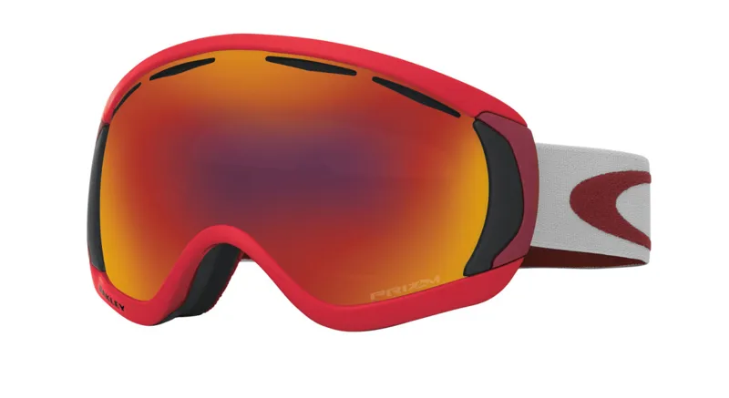 Oakley Canopy Ski Goggles Red Oxide Prizm Torch