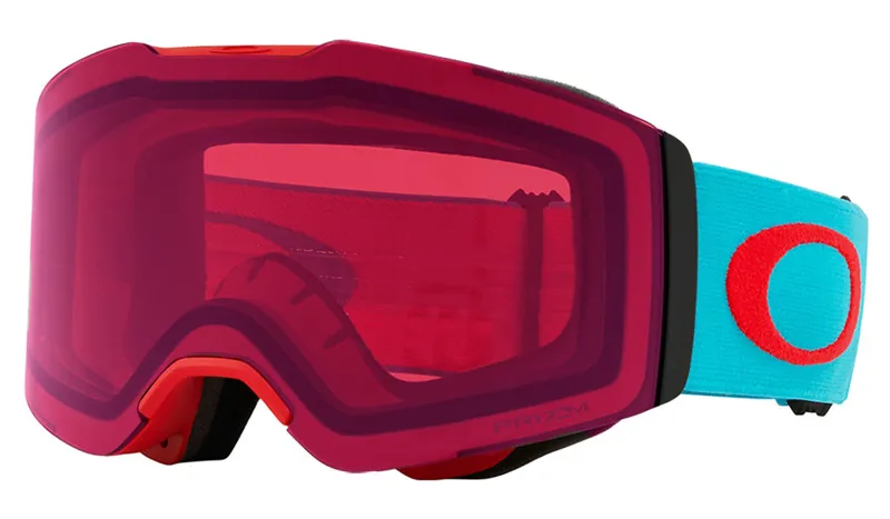 Oakley Fall Line Ski Goggles 2019 Caribbean Sea Red/Prizm Rose