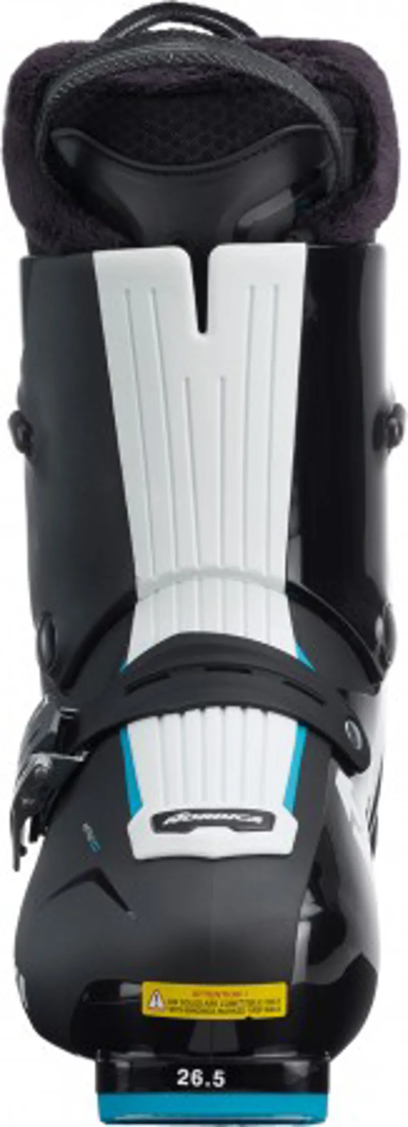 2022 Nordica HF 85 W GW Ladies Ski Boots Black/Blue-3