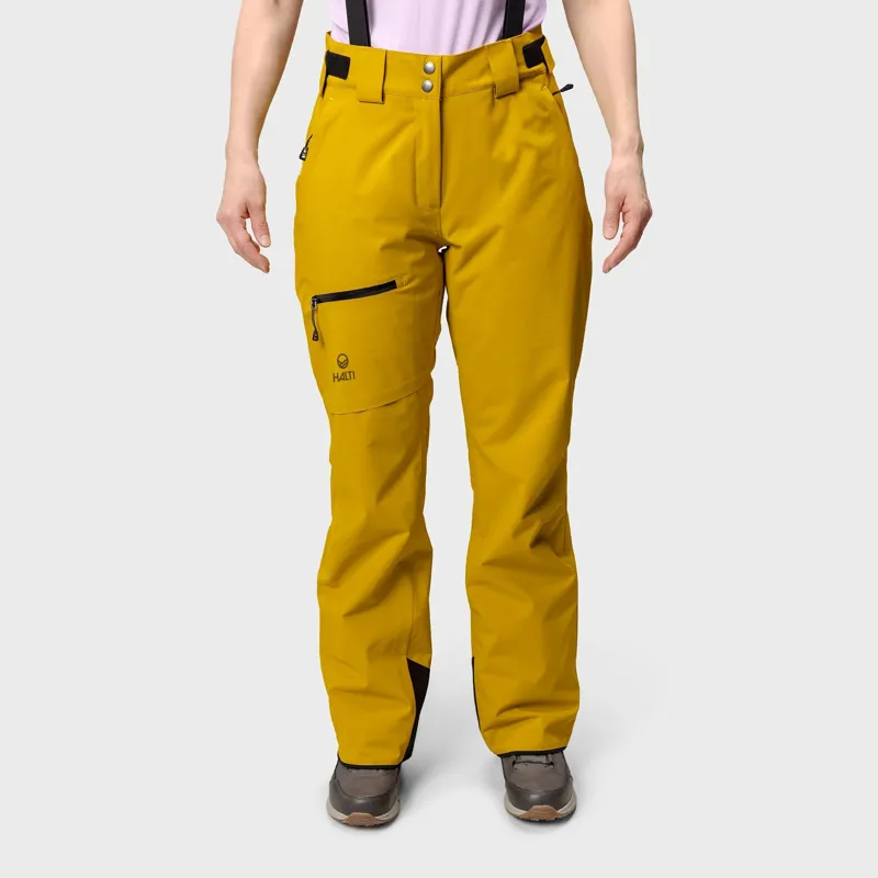 2025 Halti Carvey ski pants golden palm-2