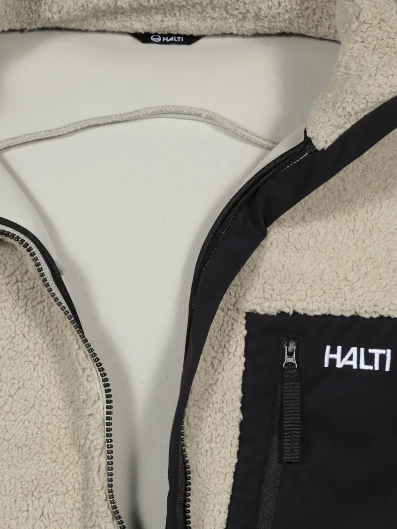 2026 Halti Lumista men's fleece midlayer grey-1