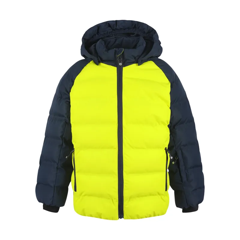 2023 Color kids puffer kids ski jacket sulphur spring