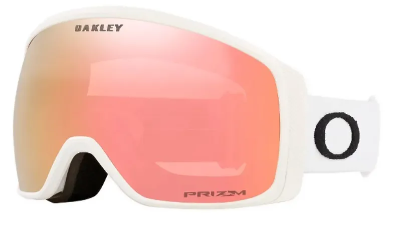 2025 Oakley Flight Tracker M white Prizm rose gold