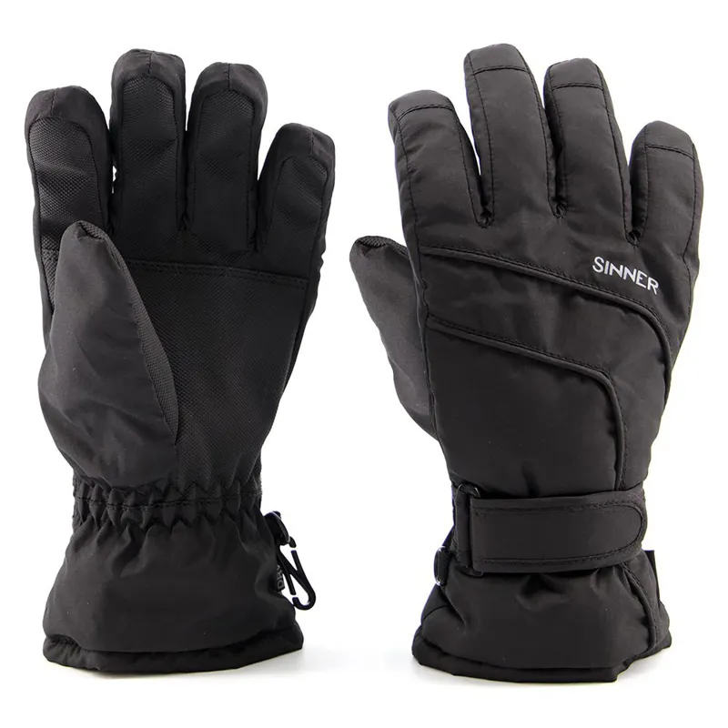 2024 Sinner Mesa mens ski gloves black