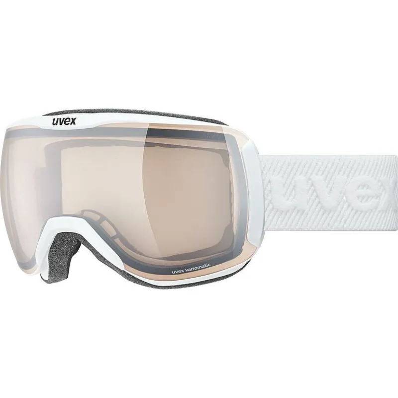 2024 Uvex Downhill 2100 Vario ski goggles white/silver
