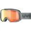 2024 Uvex Elemnt ski goggles rhino/orange