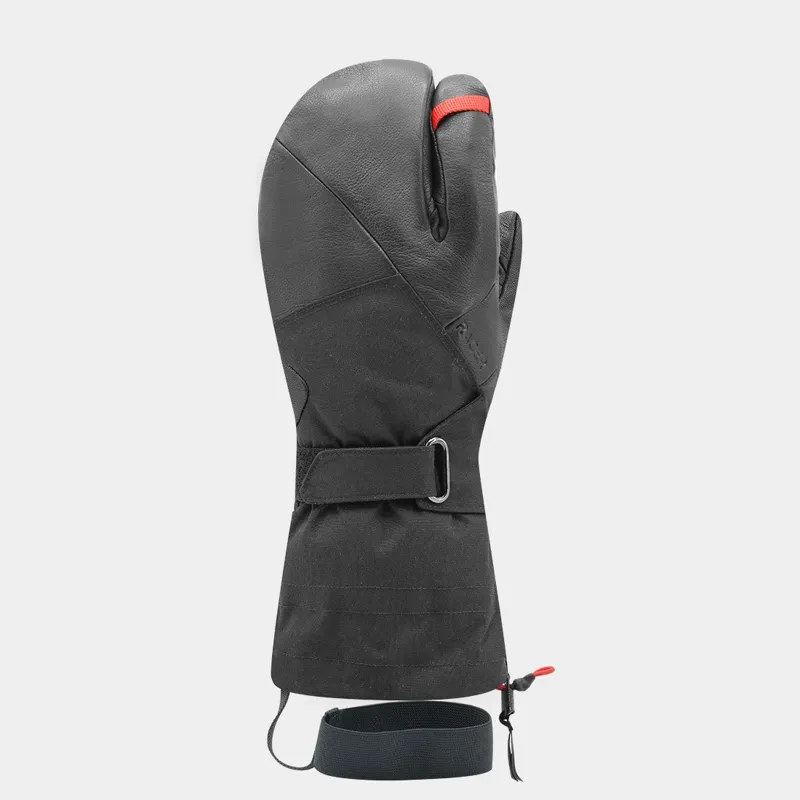 2025 Racer Guide Pro 2 Lobster ski mitts black