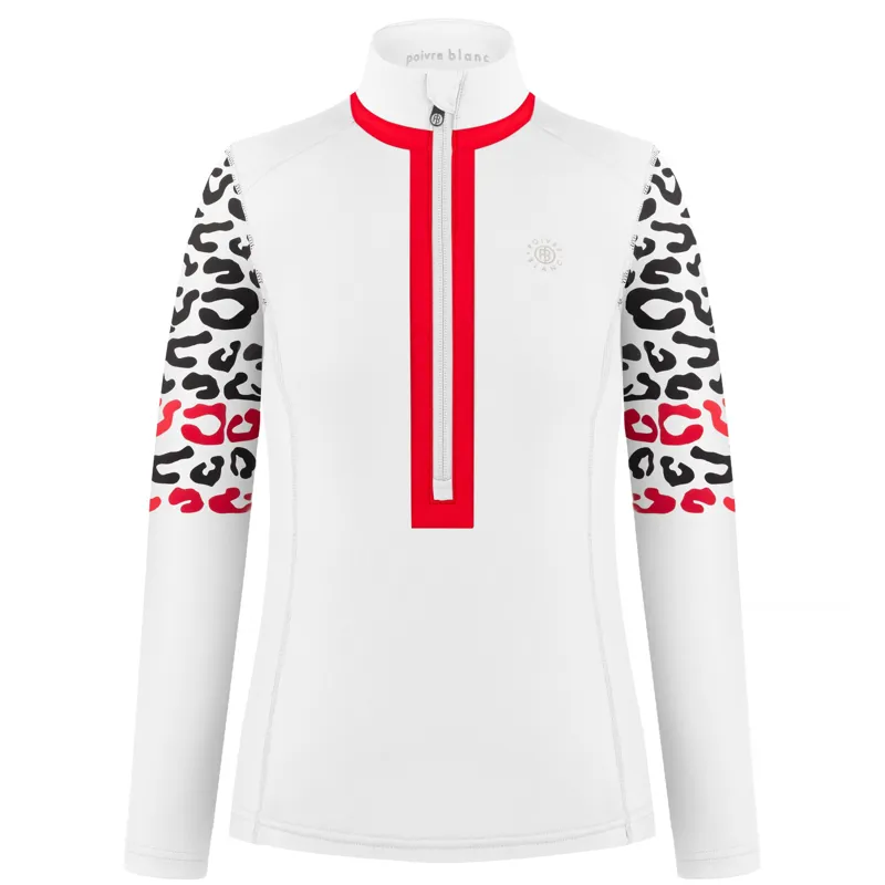 2023 Poivre Blanc Amur Womens base layer white