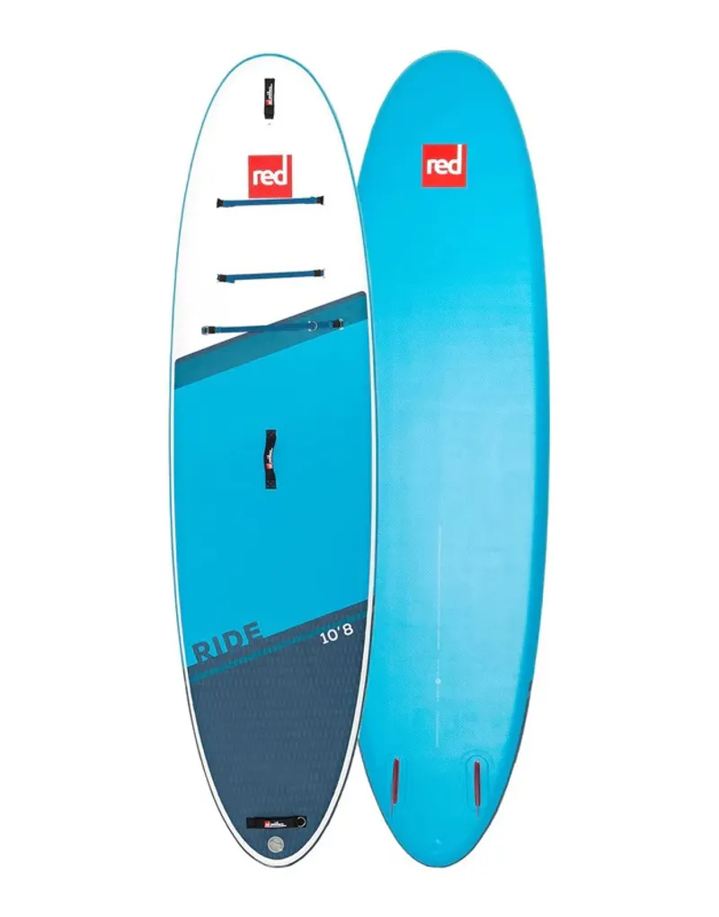 2024 Red Paddle Co 10.8 Ride paddle board pack with Prime paddle blue-1