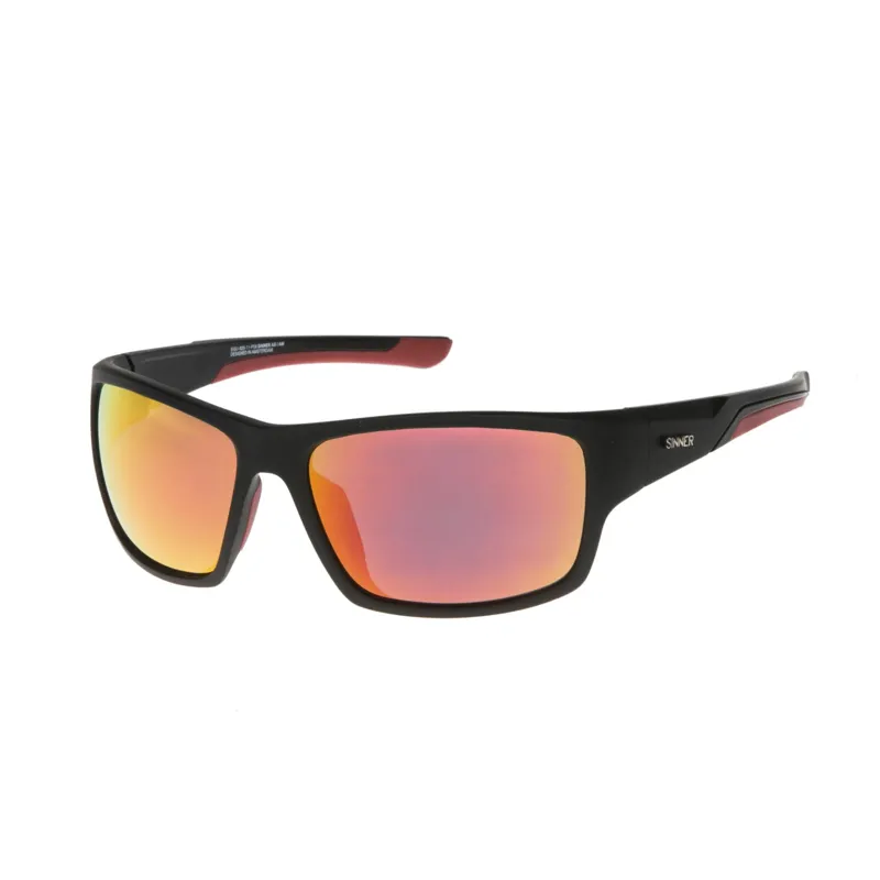 2025 Sinner Lemmon sunglasses black/red