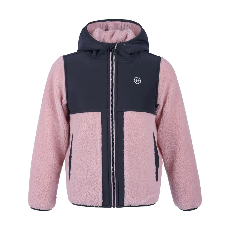 2023 Color kids Teddy kids fleece midlayer zephyr pink