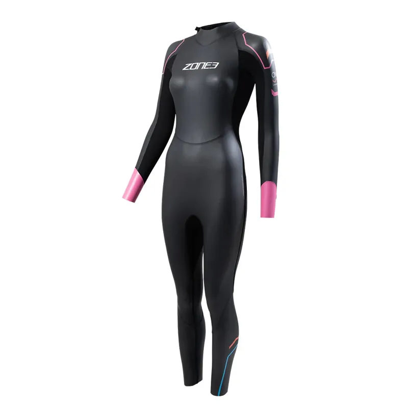 2023 Zone3 Aspect Breaststroke wetsuit Womens black/pink