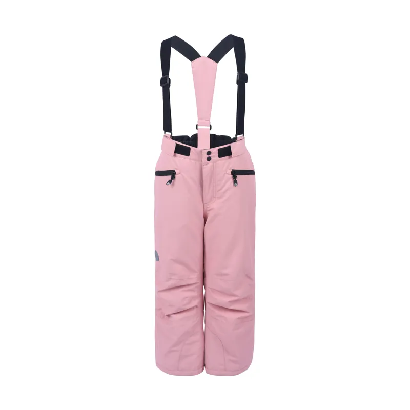 2023 Color kids Pockets kids ski pants zephyr pink