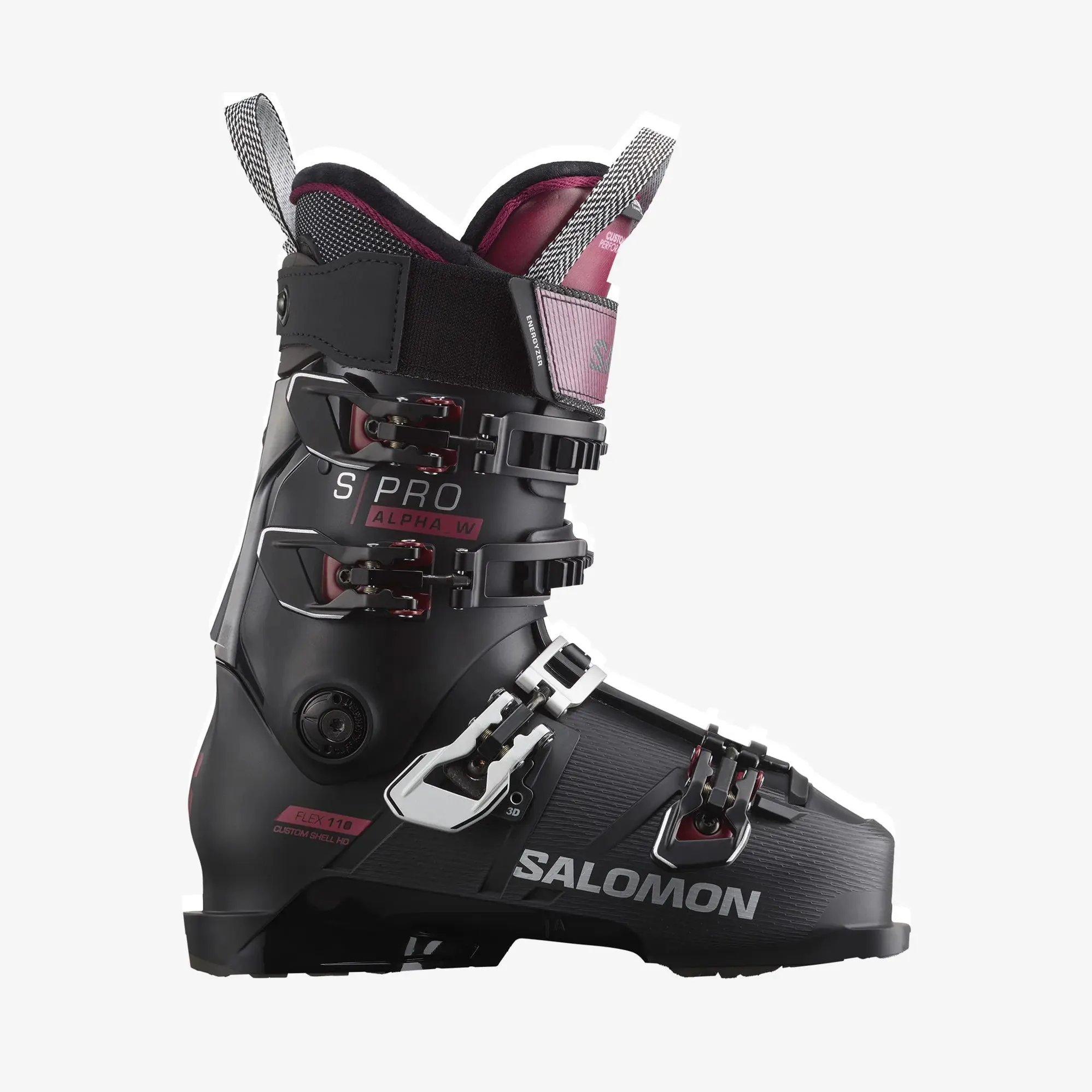 2024 salomon ski boots S/PRO Alpha 110 First Stop Board Barn A strong downhill ski boot offering a fully customized fit Salomon S/Pro Alpha 100 GW