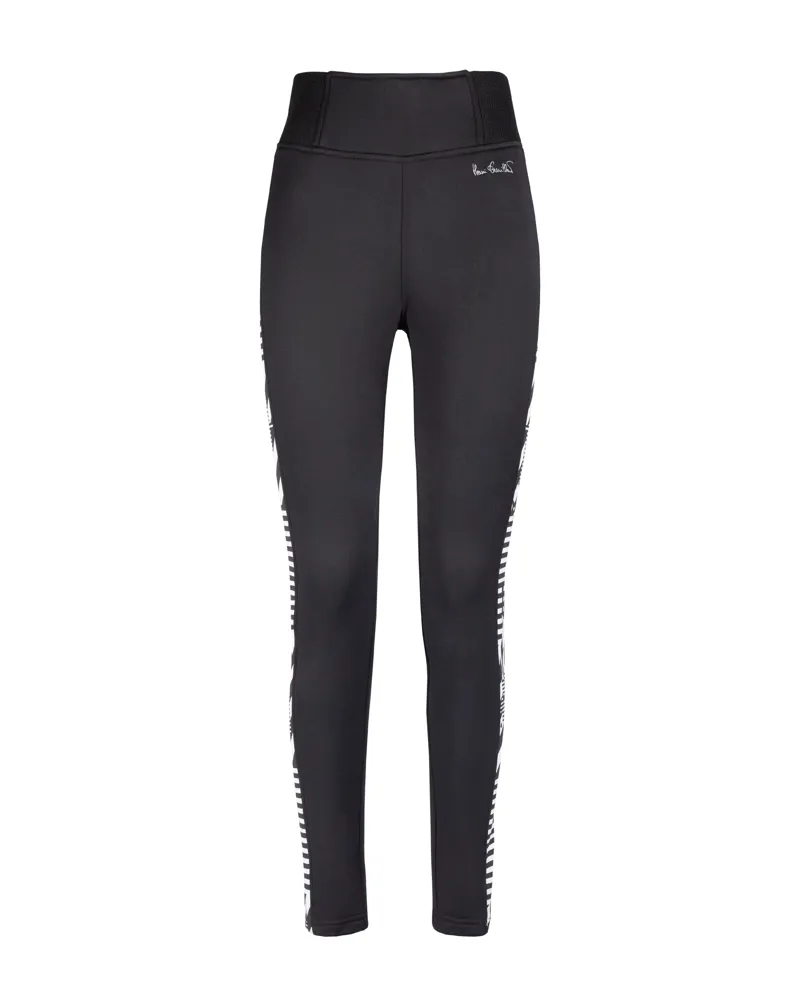 2023 HD Henri Duvillard Milly Womens base layer bottoms black