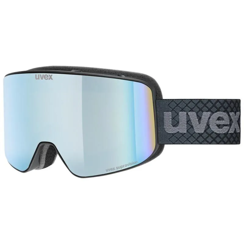 2026 Uvex Pyrit ski goggles black sapphire