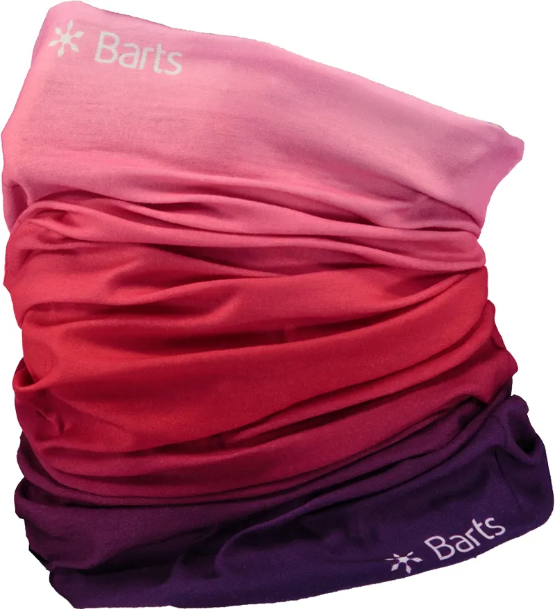 2023 Barts Multicol Neck Warmer Dip Dye Pink