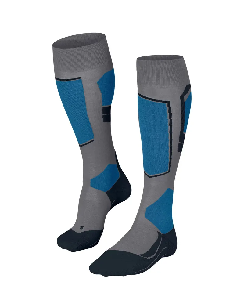 2026 Falke SK4 mens ski socks grey