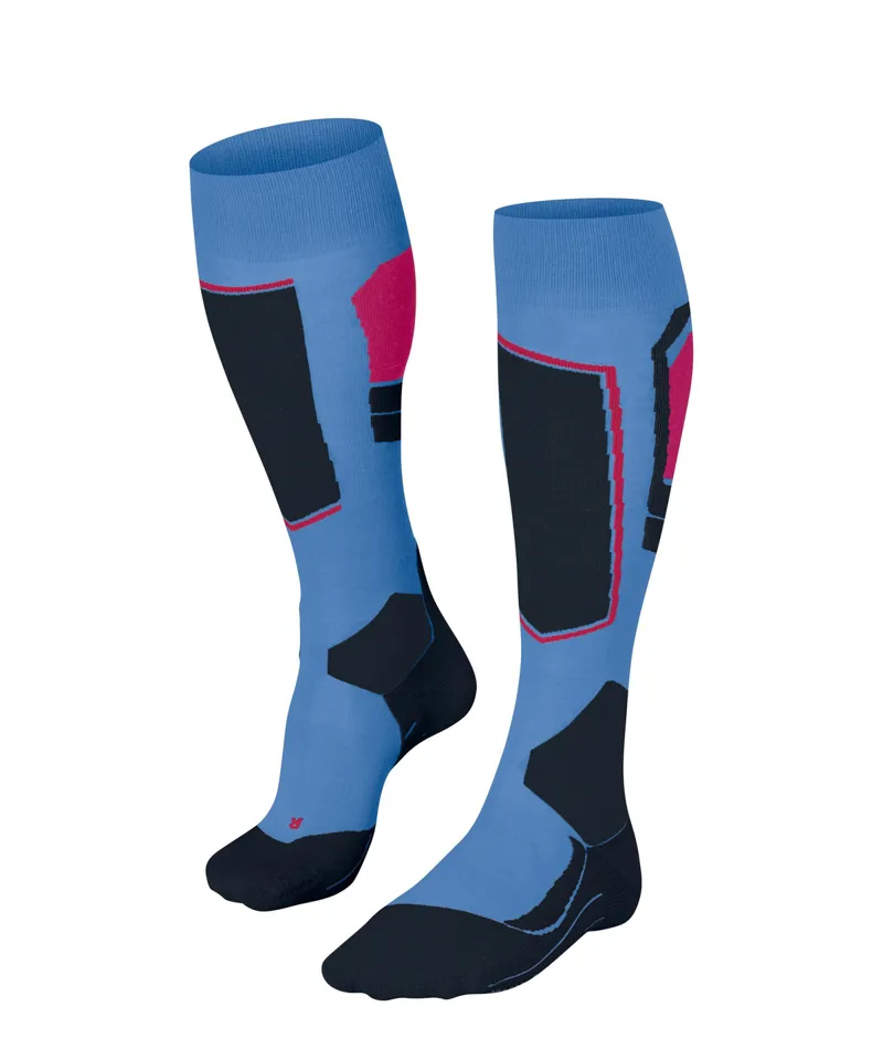 2026 Falke SK4 women's ski socks morning sky