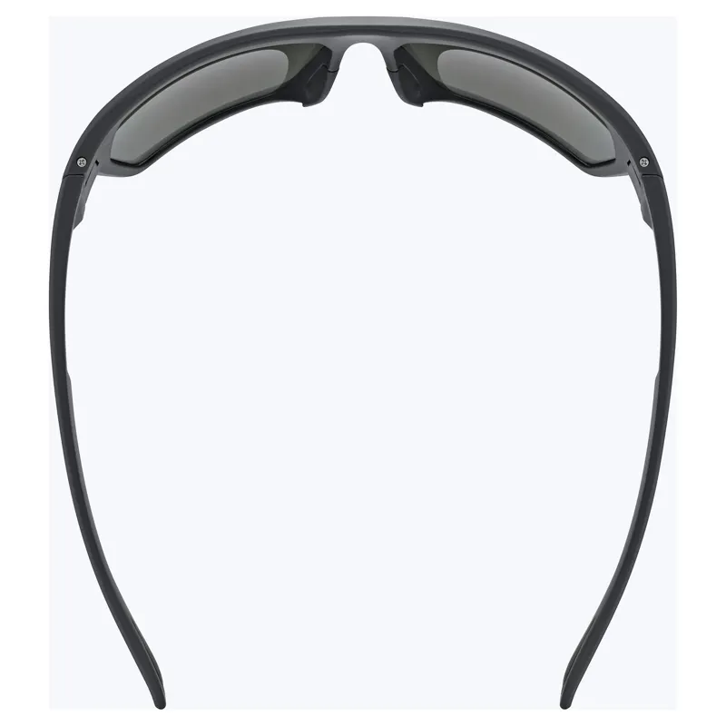2026 Uvex 238 sunglasses black/silver lens-4