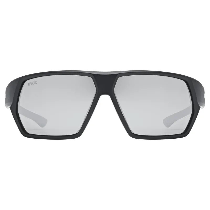 2026 Uvex 238 sunglasses black/silver lens-3