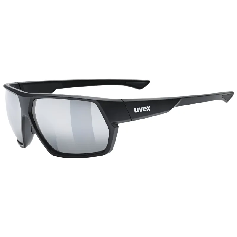 2026 Uvex 238 sunglasses black/silver lens