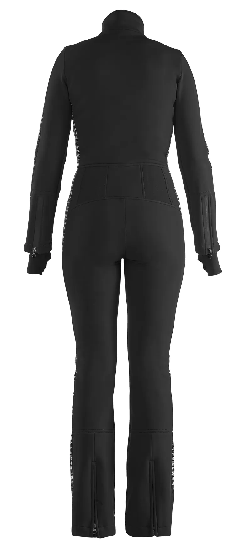 2023 Tonini Angela Womens ski suit black/check/dogtooth-1