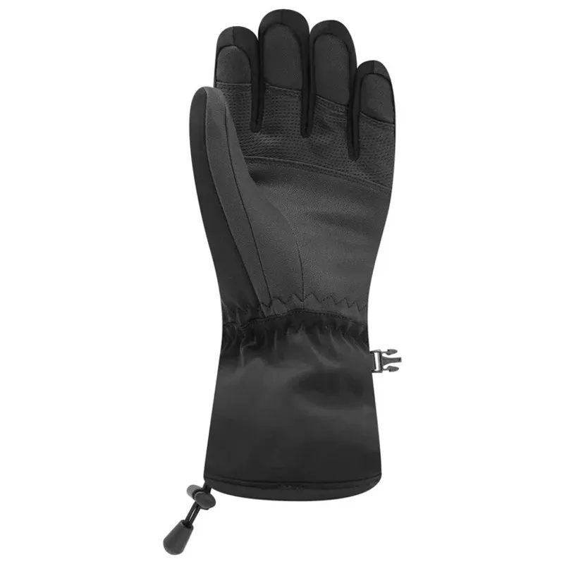 2024 Racer GL500 kids ski gloves black-1
