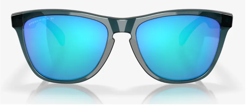 2025 Oakely Frogskins Crystal Black/Prizm Sapphire Polar Sunglasses-1