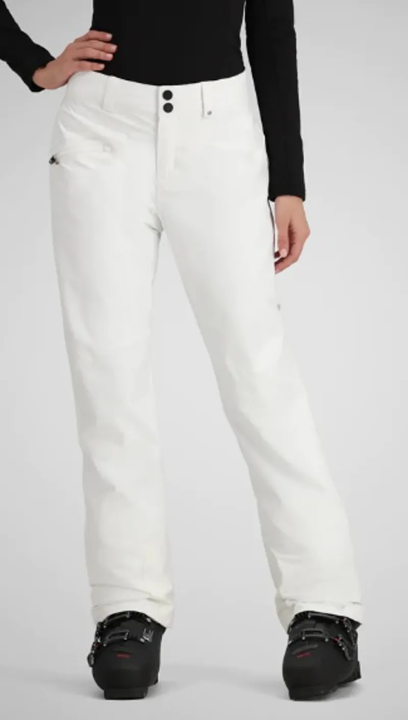 2024 Obermeyer Malta Womens ski pants white-1