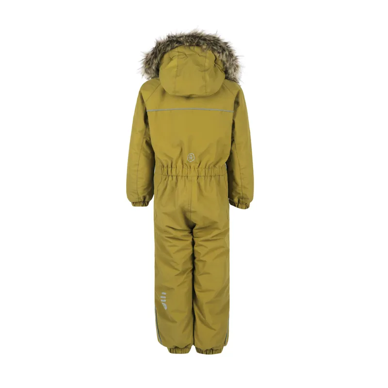2023 Color kids Fleek kids snowsuit mustard-1