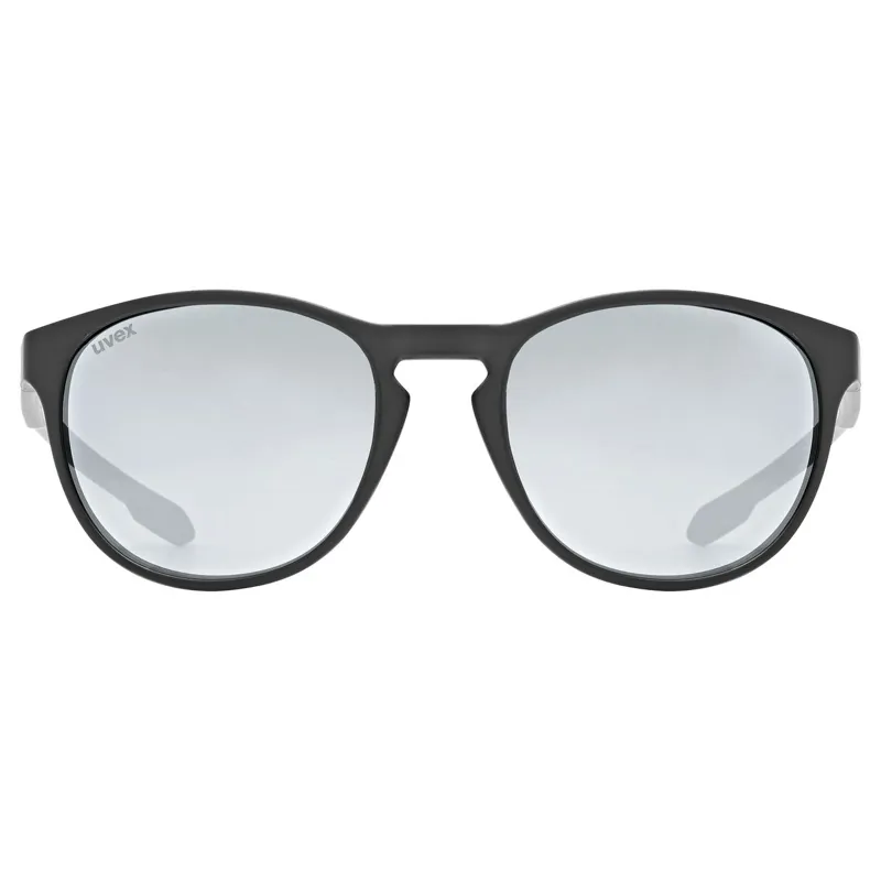 2026 Uvex LGL 53 sunglasses black/silver lens-3